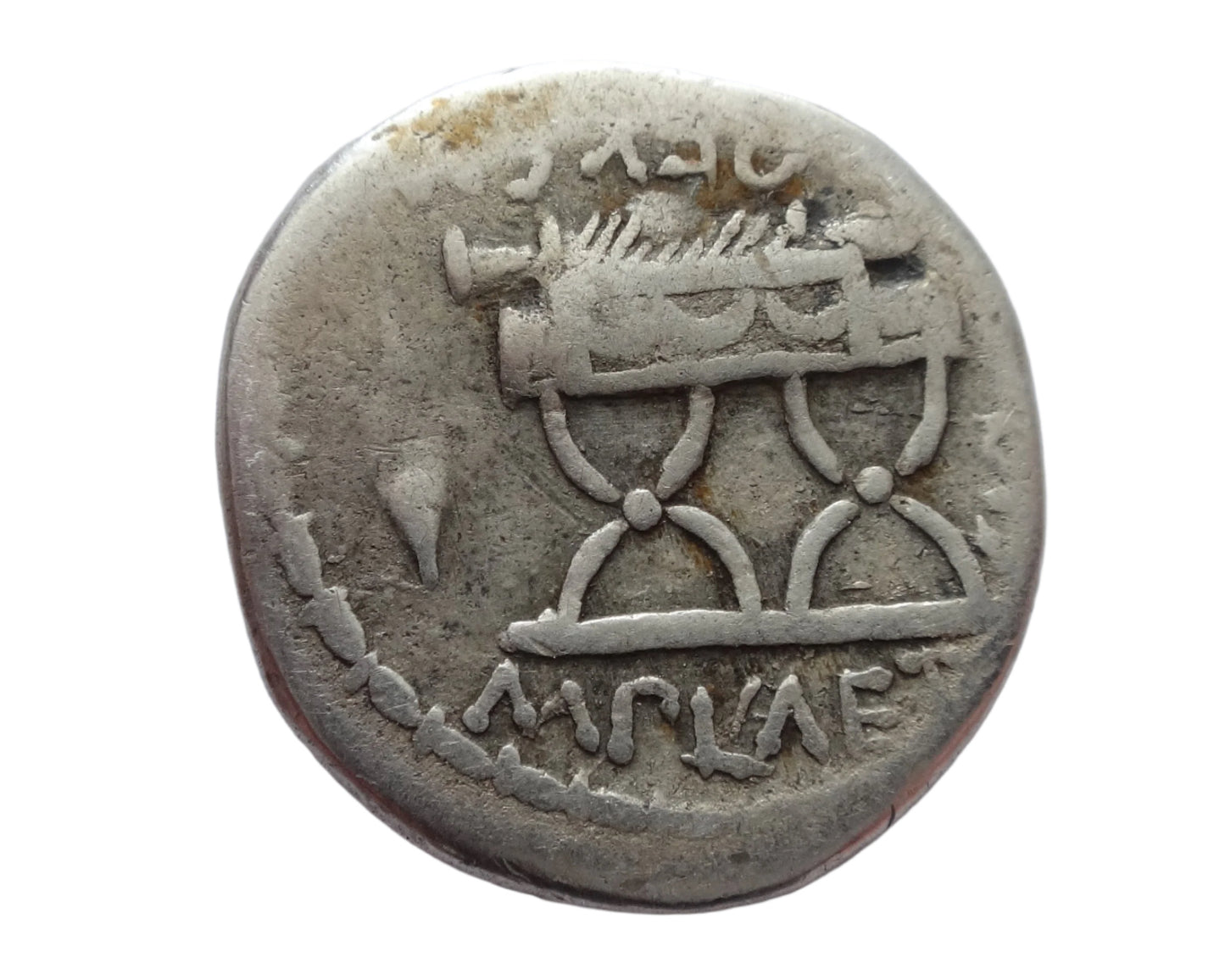 Roman Republic M. Plaetorius M. f. Cestianus AR Denarius. Rome, 67 BC.