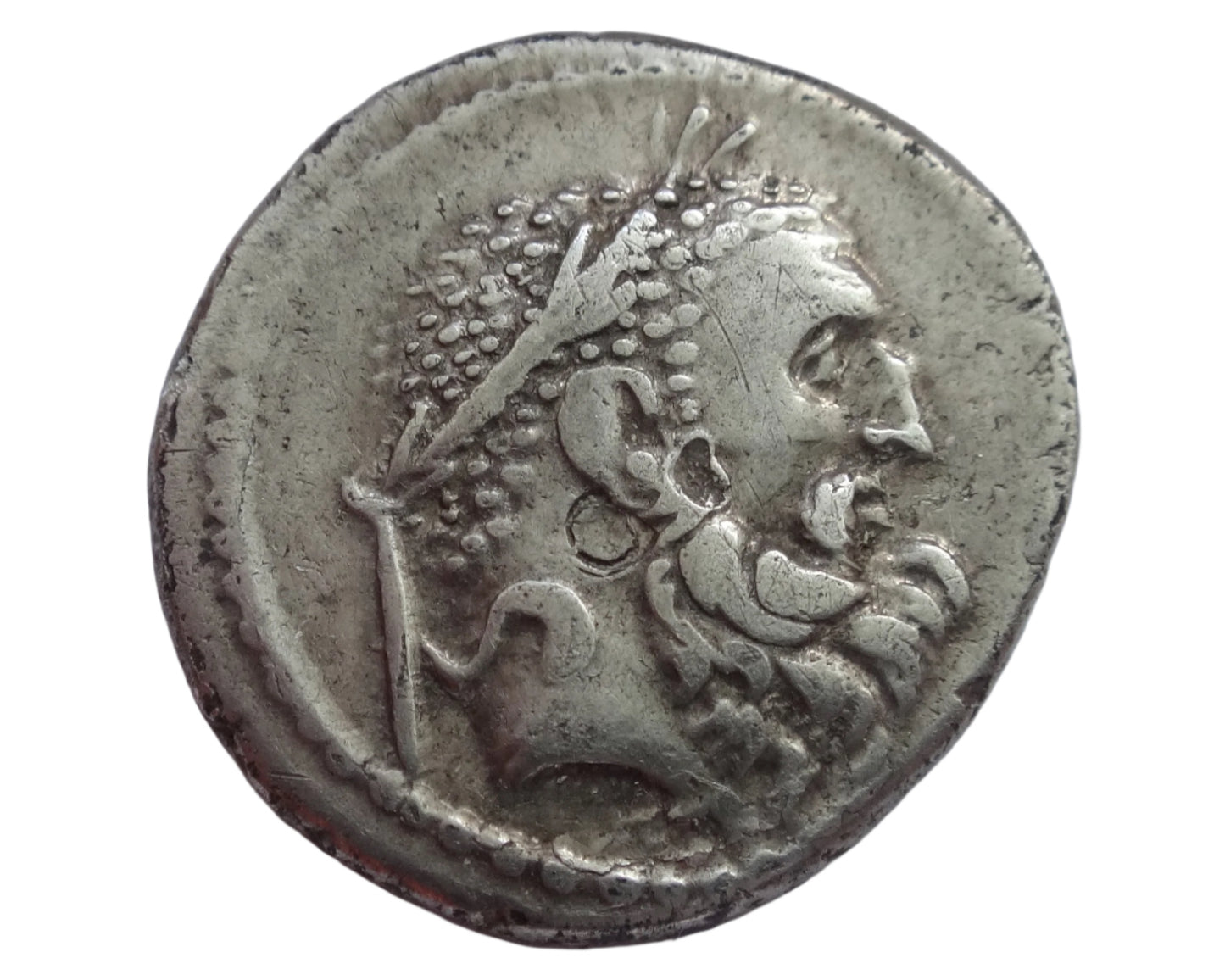 NGC "Ch VF" Strike: 4/5 Surface: 2/5 C.Vibius Varus, c.42 BC AR Denarius