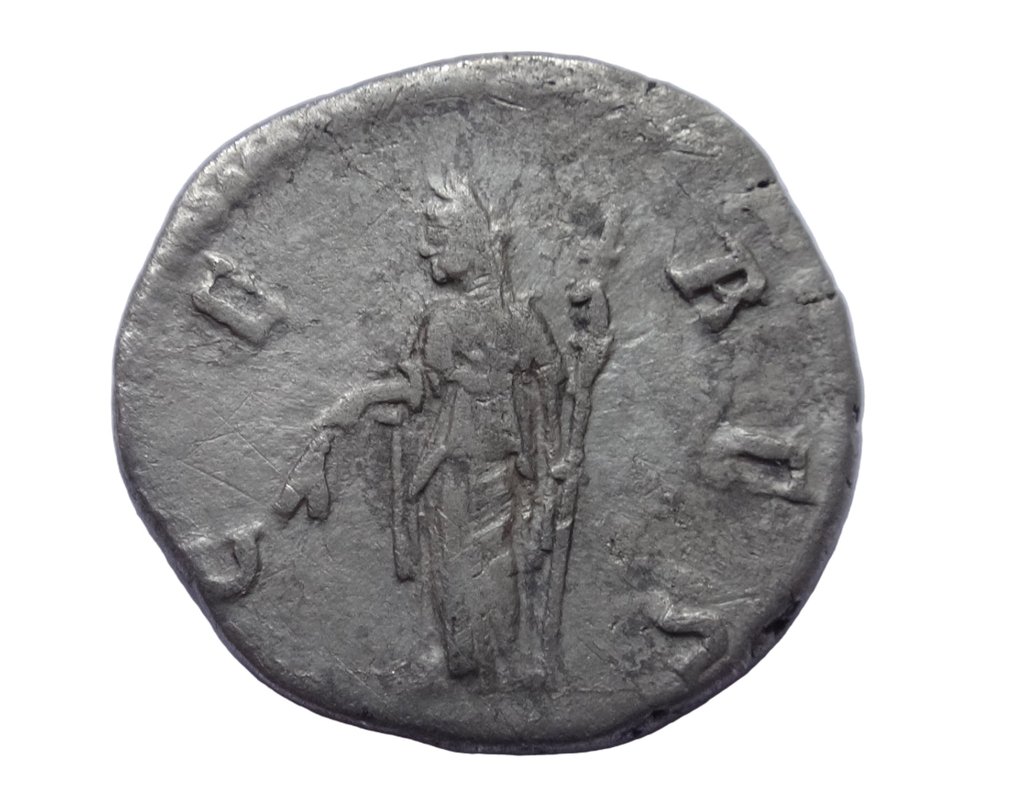 Diva Faustina I. AR Denarius, Rome.