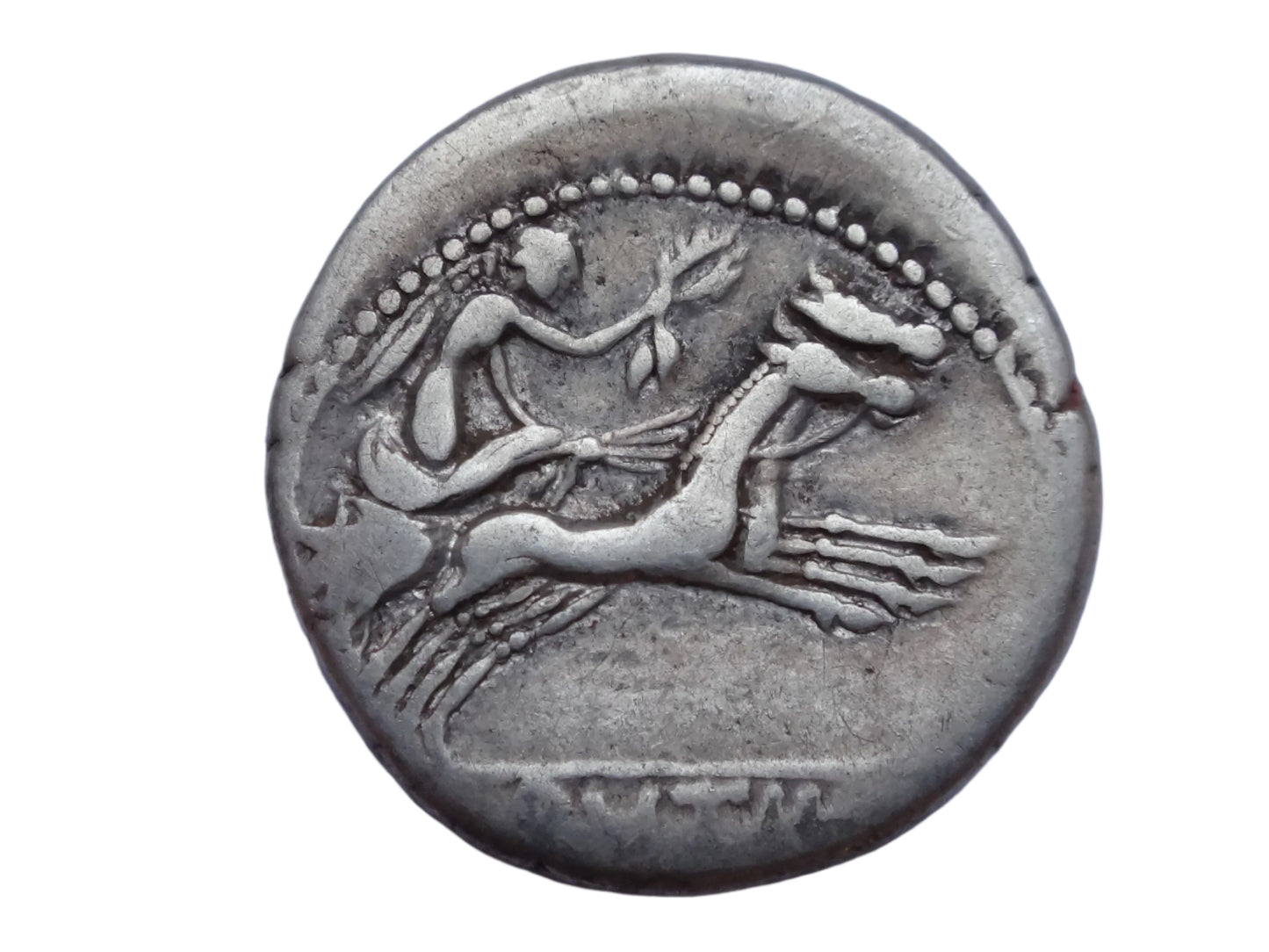 L. Rutilius Flaccus, AR Denarius 77 BC