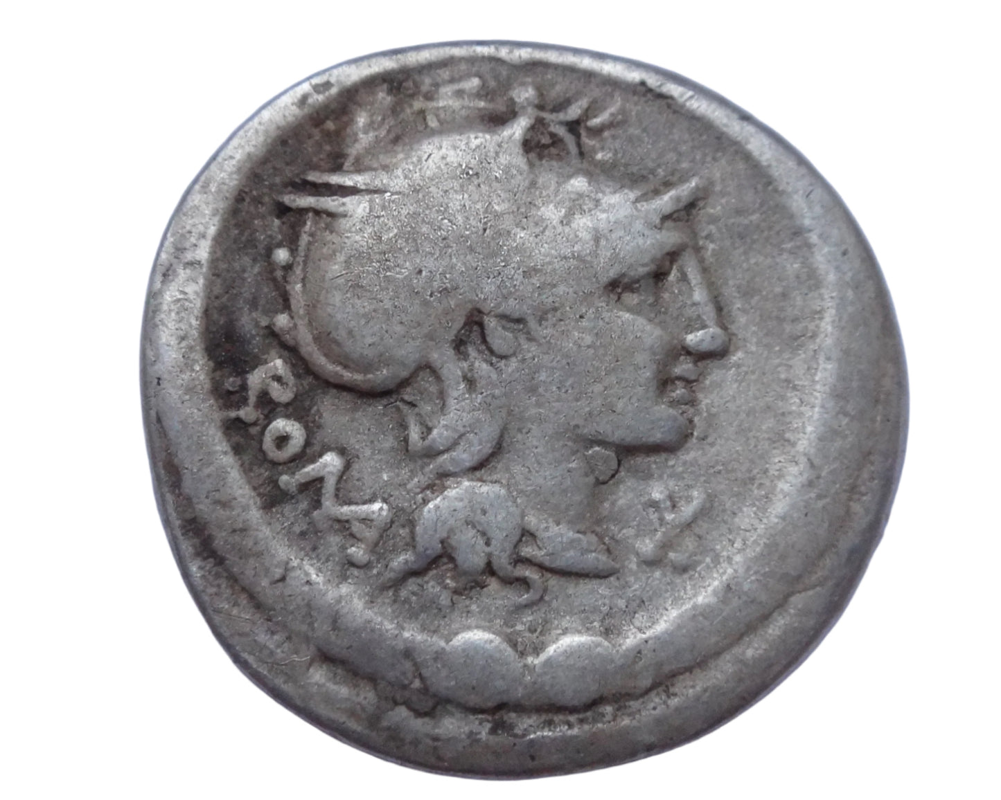 Manlius. L. Manlius Torquatus. Denarius.