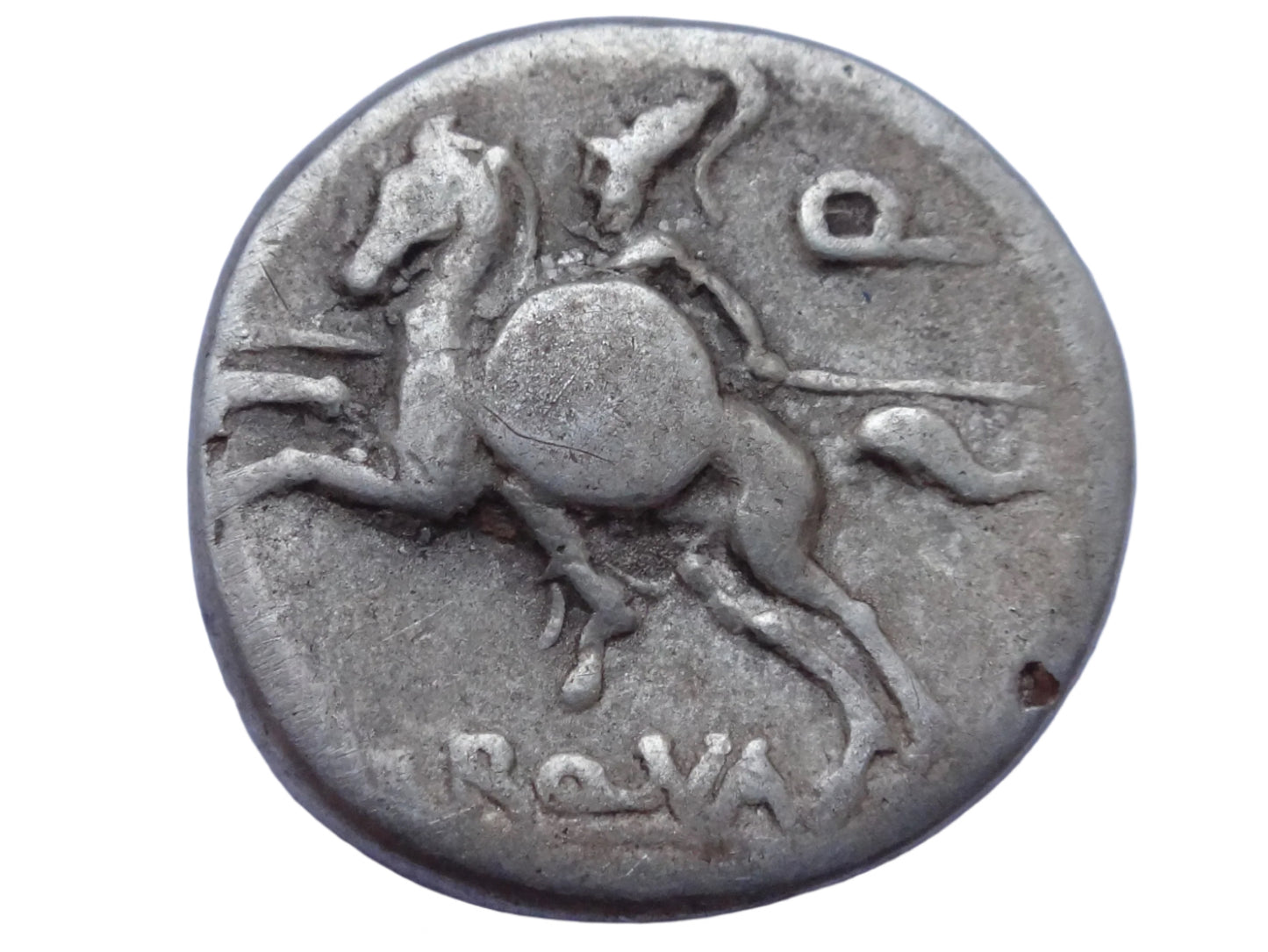 Manlius. L. Manlius Torquatus. Denarius.