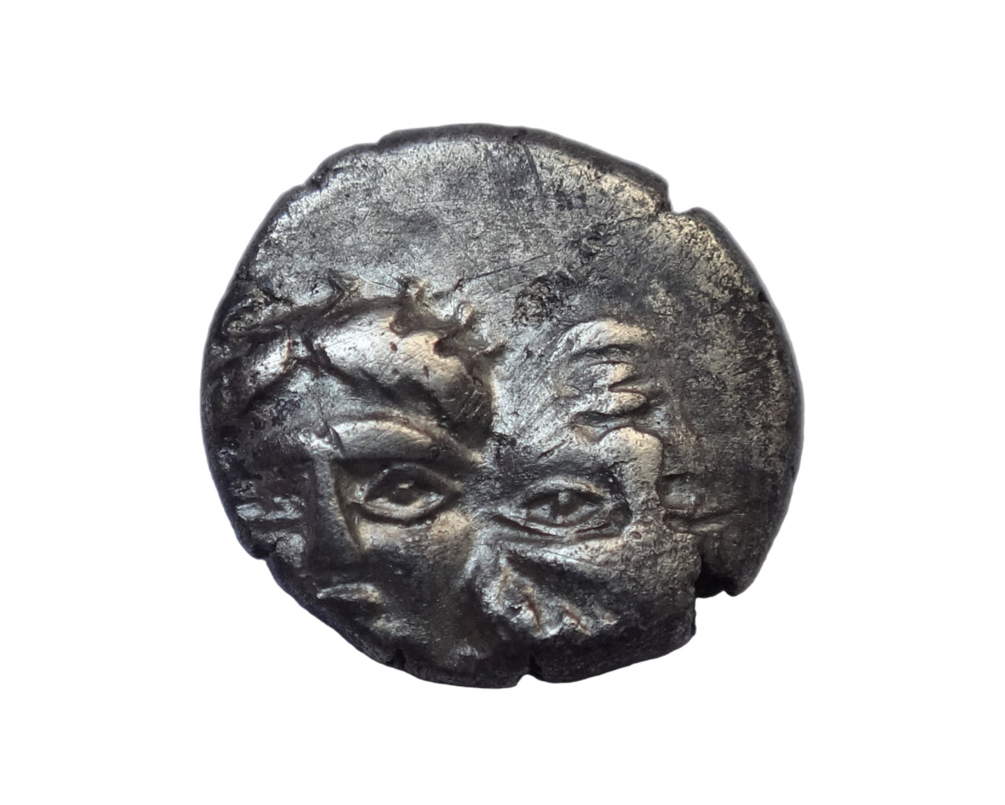 MOESIA. Istros. Trihemiobol or 1/4 Drachm (4th century BC).Rare!