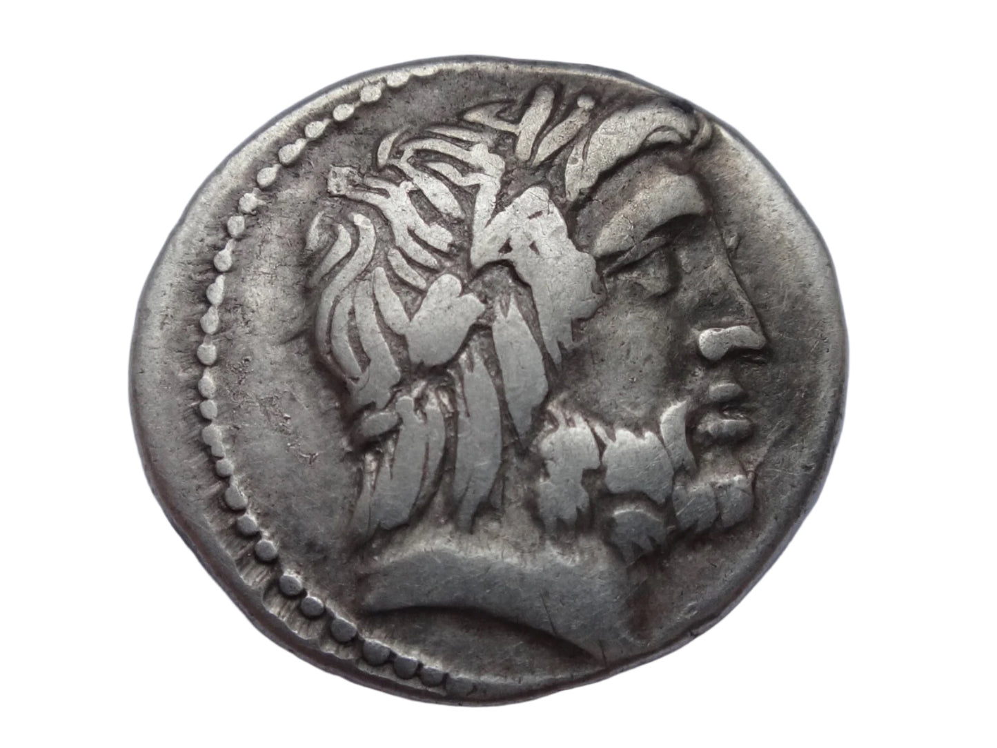 M. Volteius M.f. 78 BC. AR Denarius, Rome mint.