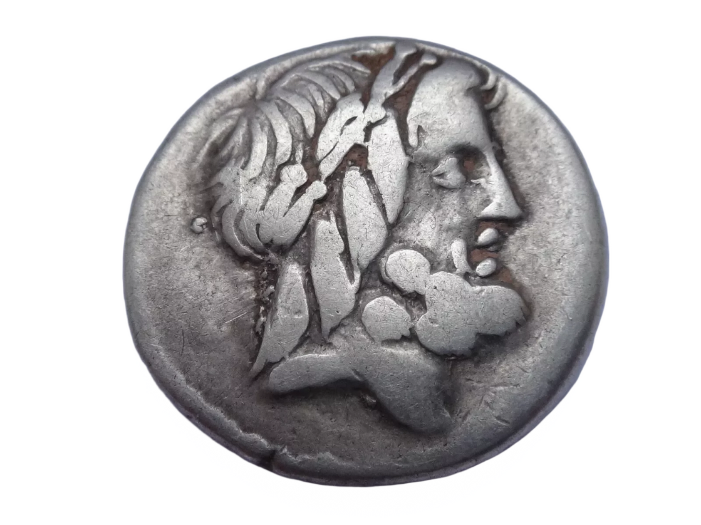 M. Volteius M.f. 78 BC. AR Denarius, Rome mint.