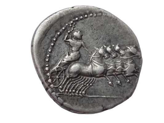 Anonymous. Circa 86 BC. AR Denarius