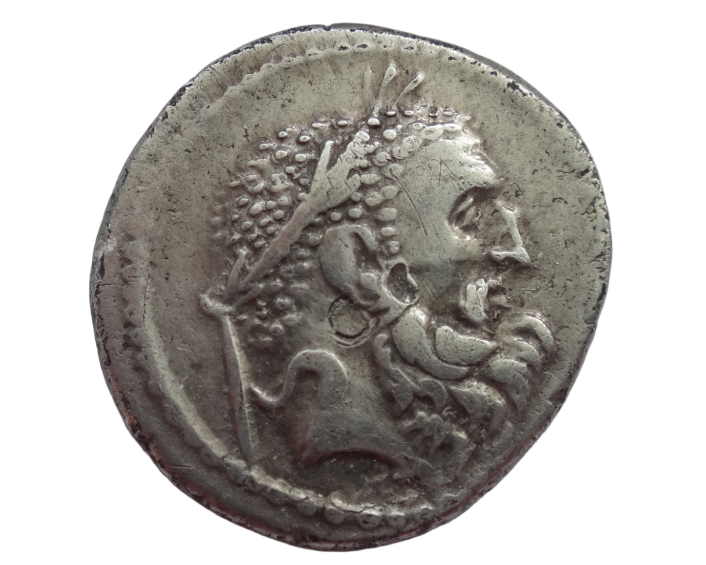 NGC "Ch VF" Strike: 4/5 Surface: 2/5  C.Vibius Varus, c.42 BC AR Denarius