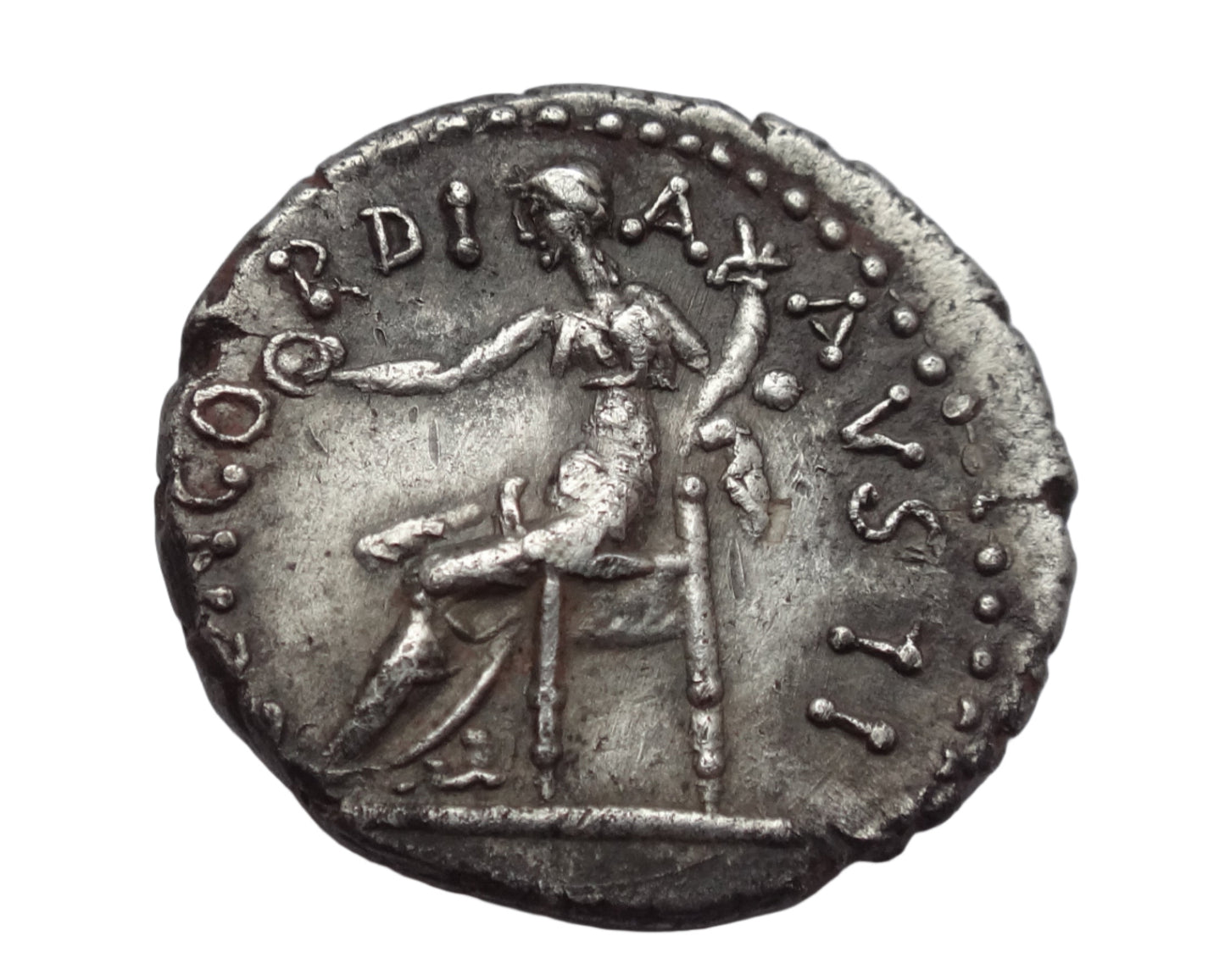 NGC "Ch XF" 4/5 - 2/5 Titus, AD 79-81 AR Denarius