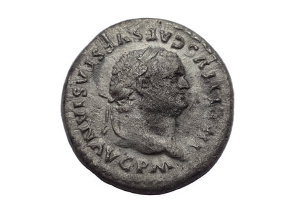 Titus AR Denarius, Rome, AD 80