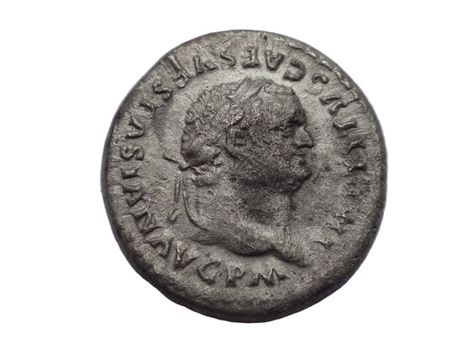 Titus AR Denarius, Rome, AD 80