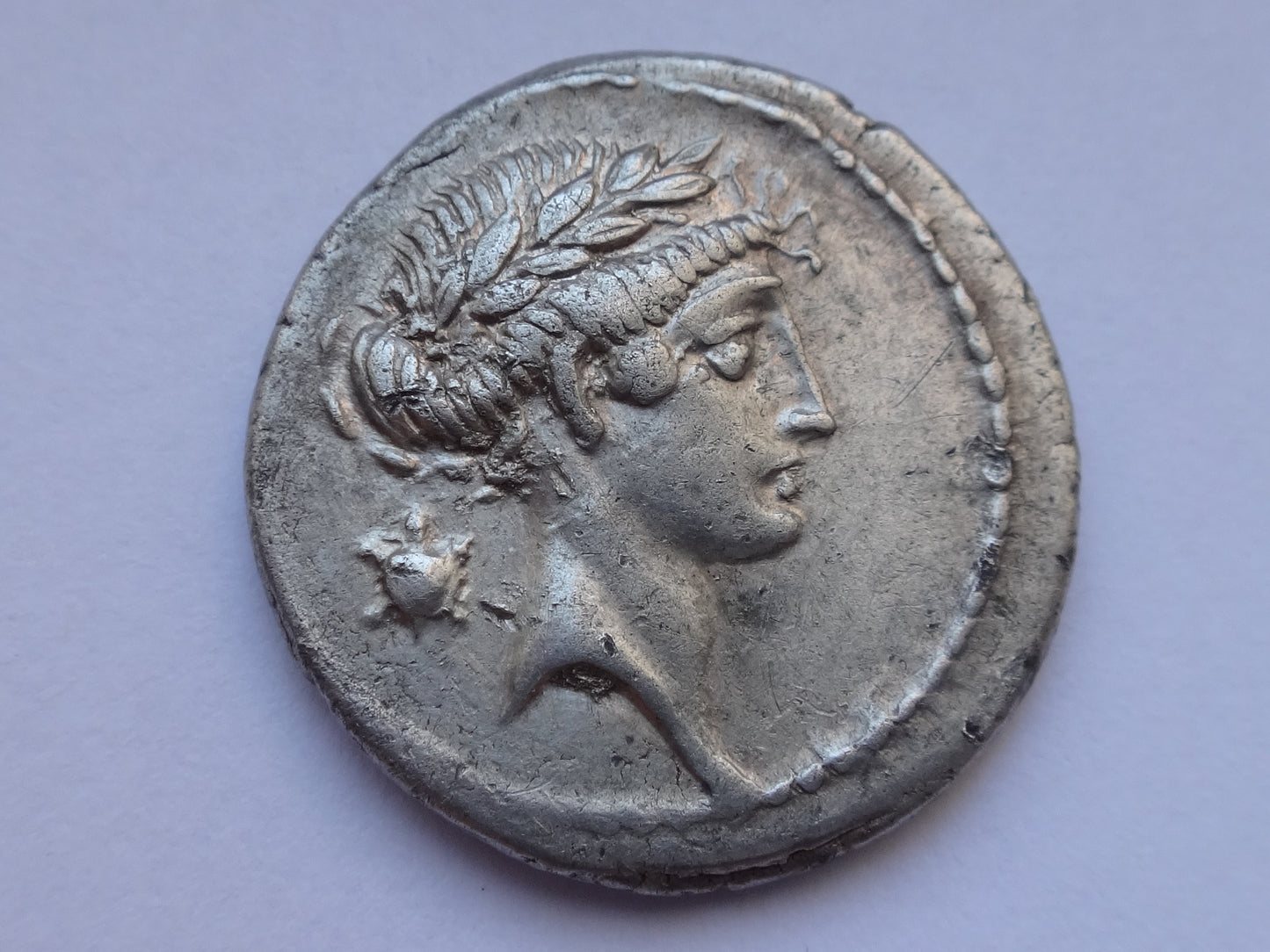 NGC "XF" 5/5- 3/5 Q.Pomp. Musa, c.66/56 BC Roman Republic AR Denarius