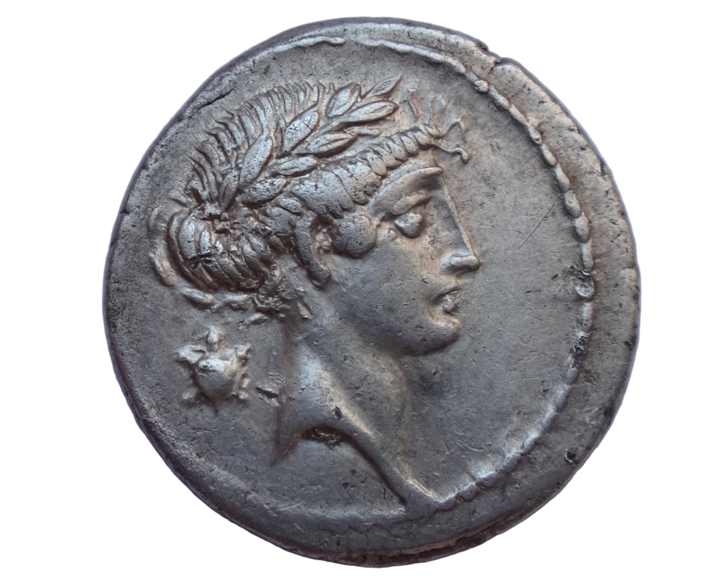 NGC "XF" 5/5- 3/5 Q.Pomp. Musa, c.66/56 BC Roman Republic AR Denarius