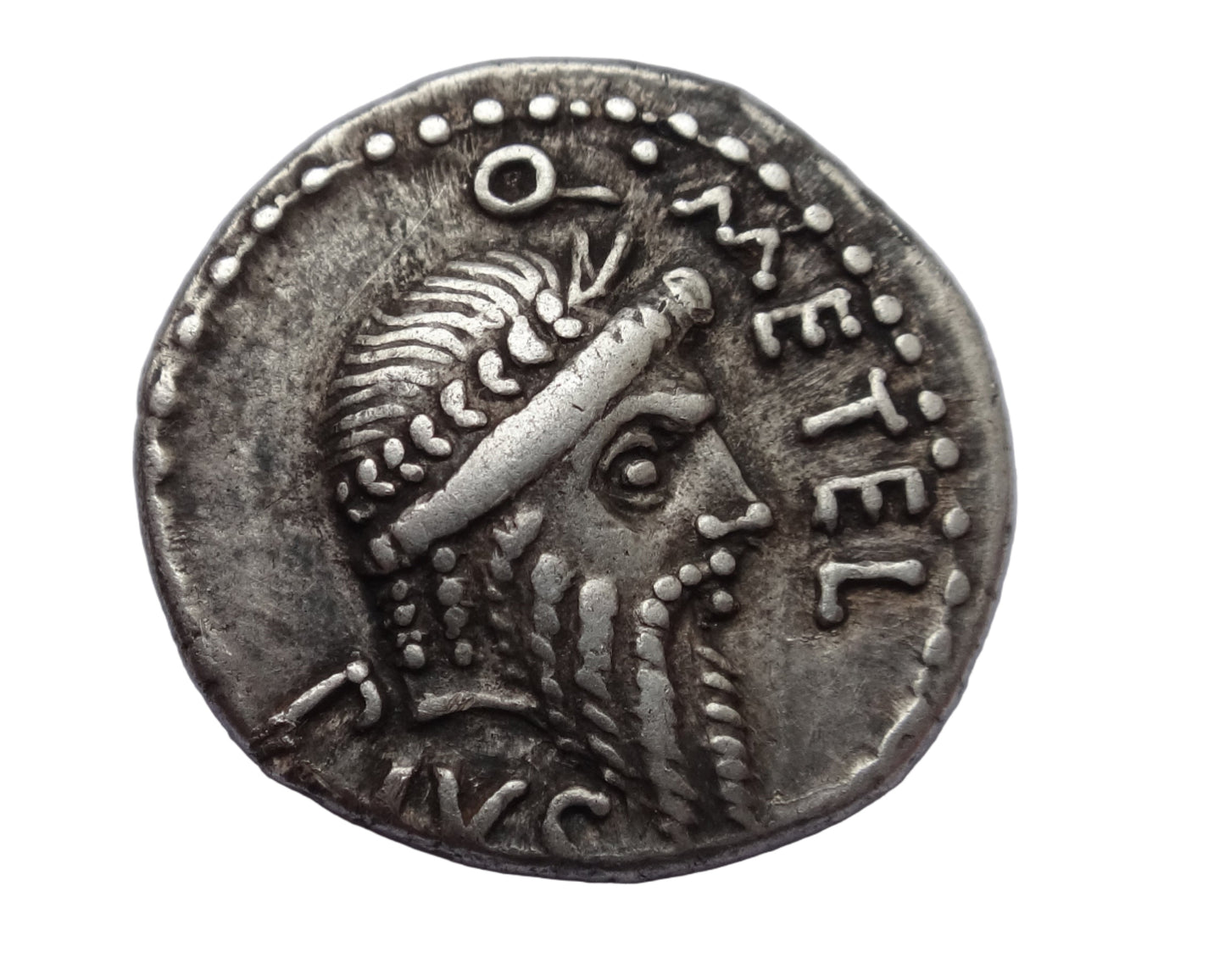 Q. Caecilius Metellus Pius Scipio. 47- Spring 46 BC. AR Denarius