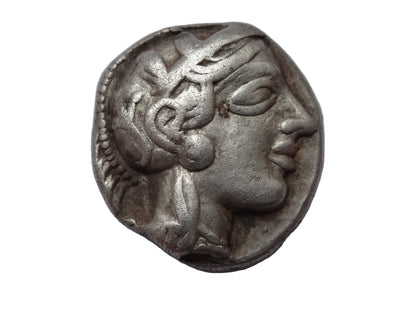 Athens AR Drachm (Owl), c. 454–404 BC — NGC Ch F