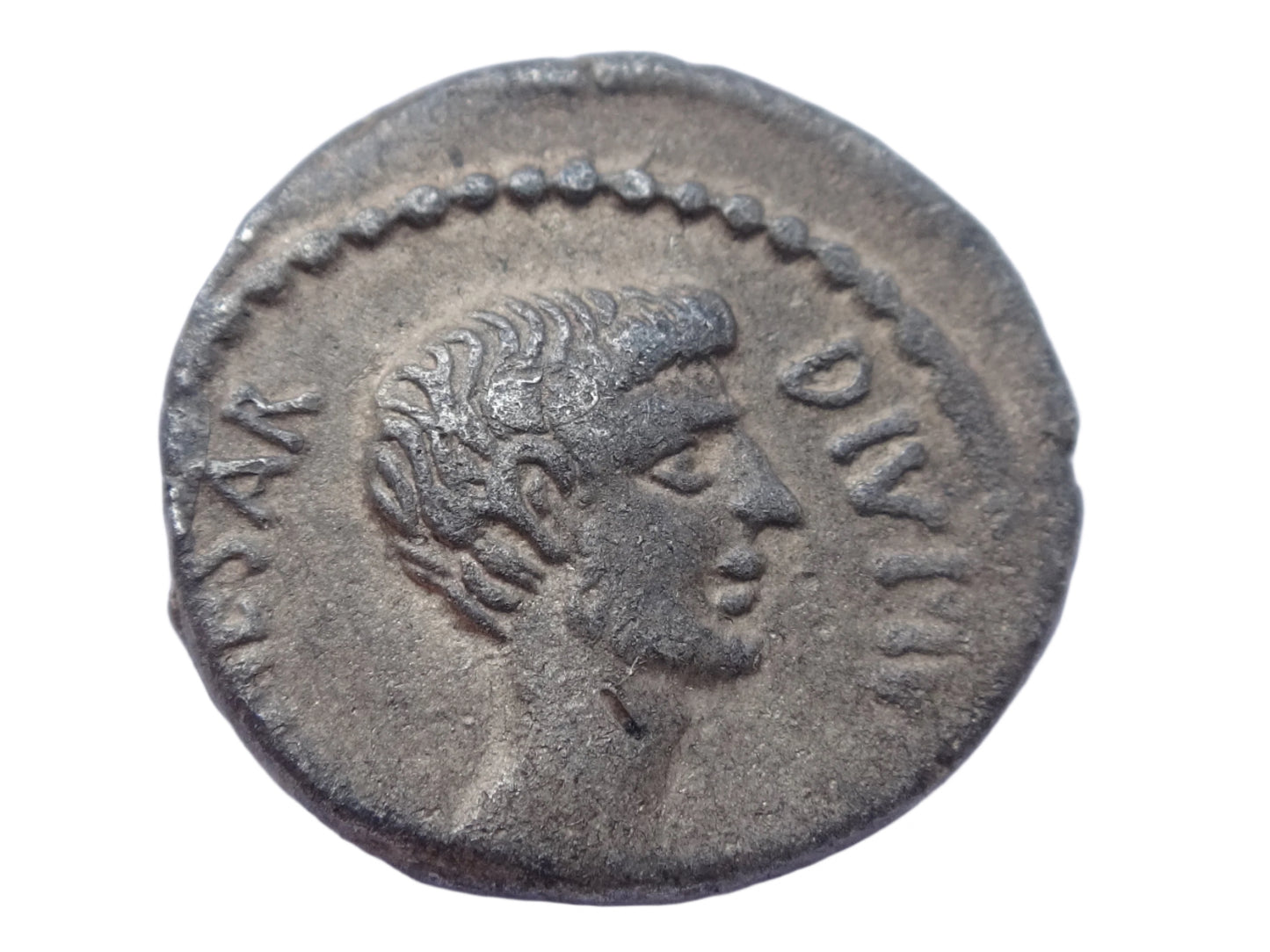Octavian and Agrippa. 38 BC. AR Denarius.