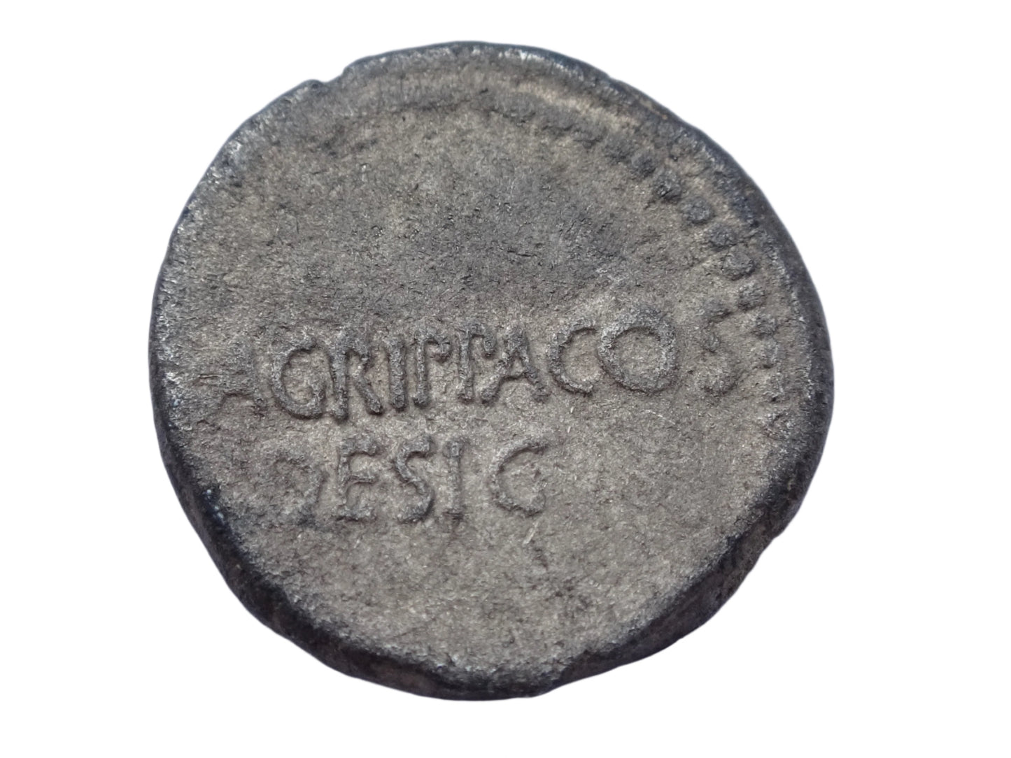 Octavian and Agrippa. 38 BC. AR Denarius.