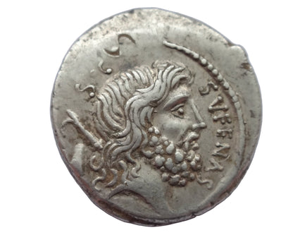 M. Nonius Sufenas, 59 BC. Denarius