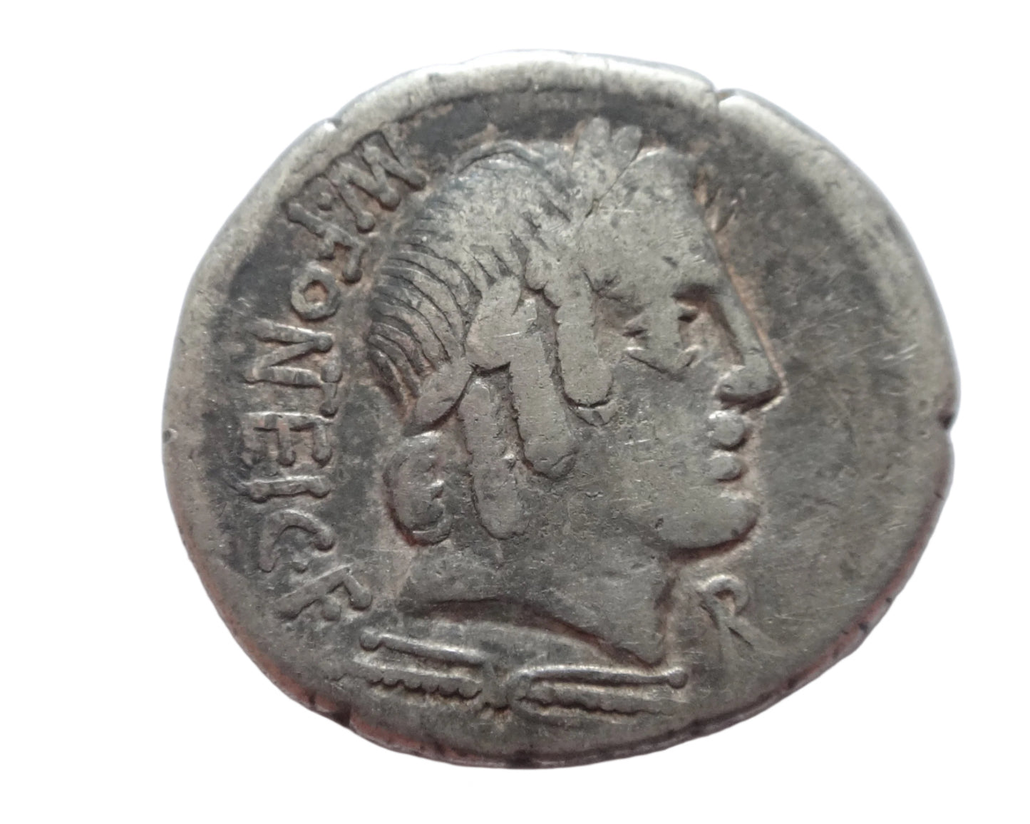 Roman Republic Mn. Fonteius C.f. 85 BC. AR Denarius