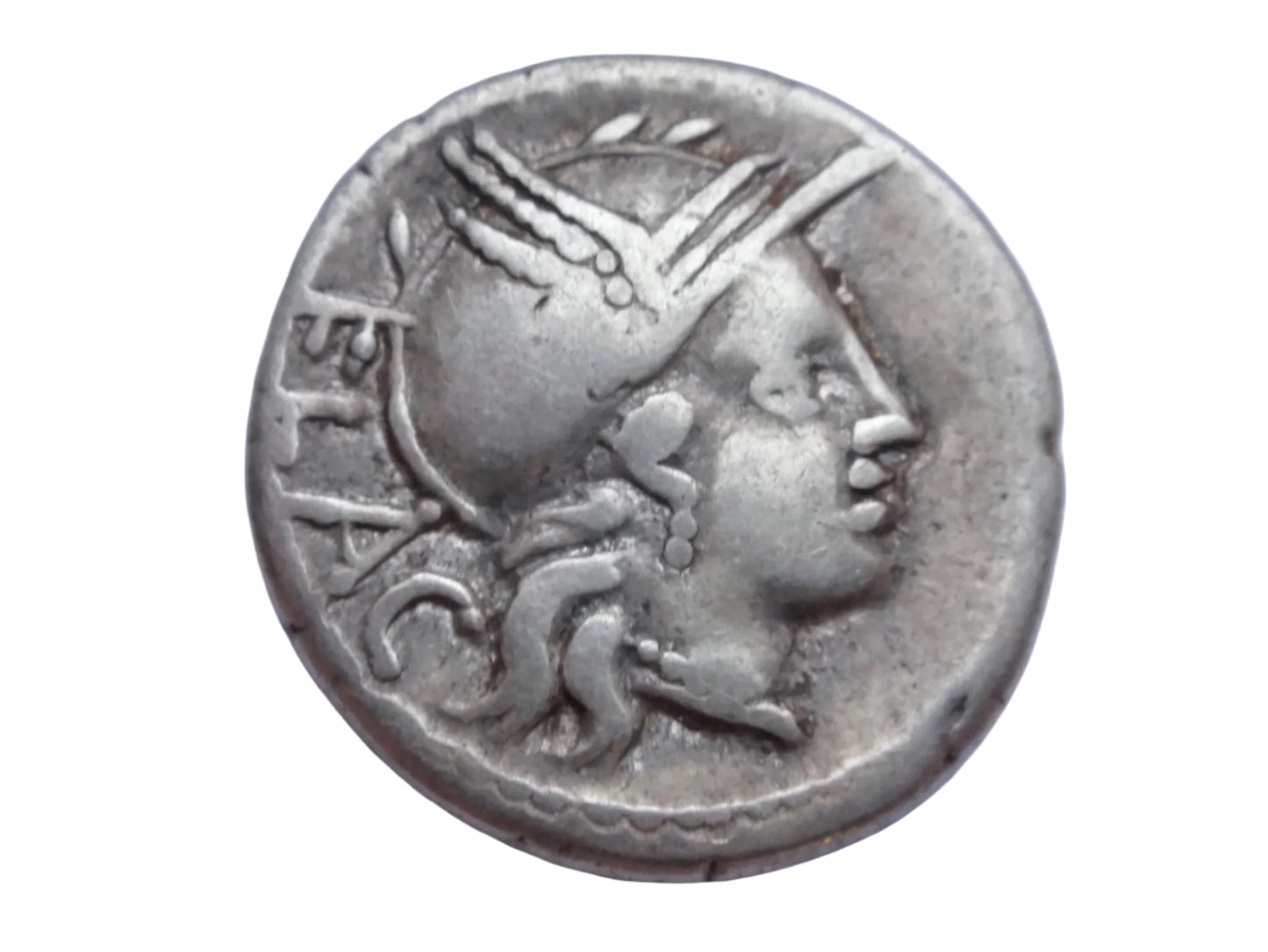 L. Rutilius Flaccus, AR Denarius 77 BC