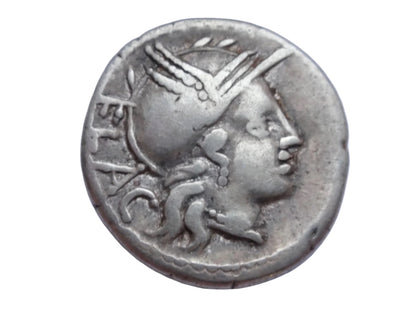 L. Rutilius Flaccus, AR Denarius 77 BC
