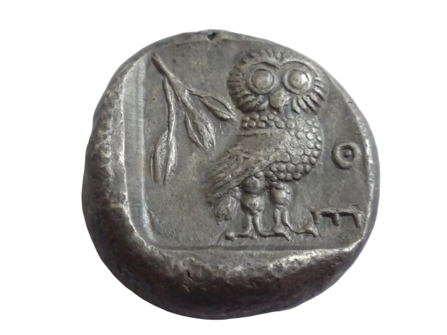 Greek Attica, Athens AR Tetradrachm. Circa 500-480 BC. Rare archaic type!