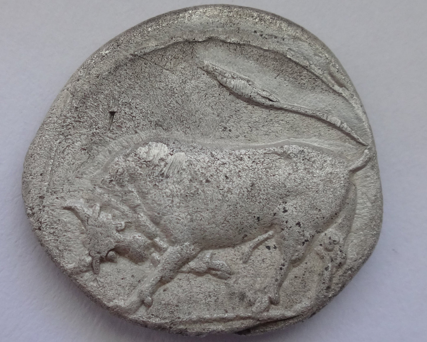 Augustus. 27 BC-AD 14. AR Denarius. Lugdunum mint.