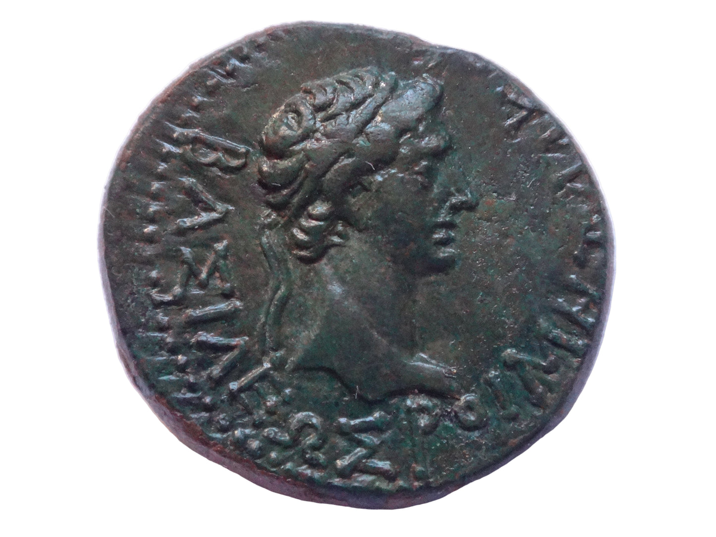 KINGS of THRACE. Rhoemetalces I, with Augustus. Circa 11 BC-AD 12. Æ 1877