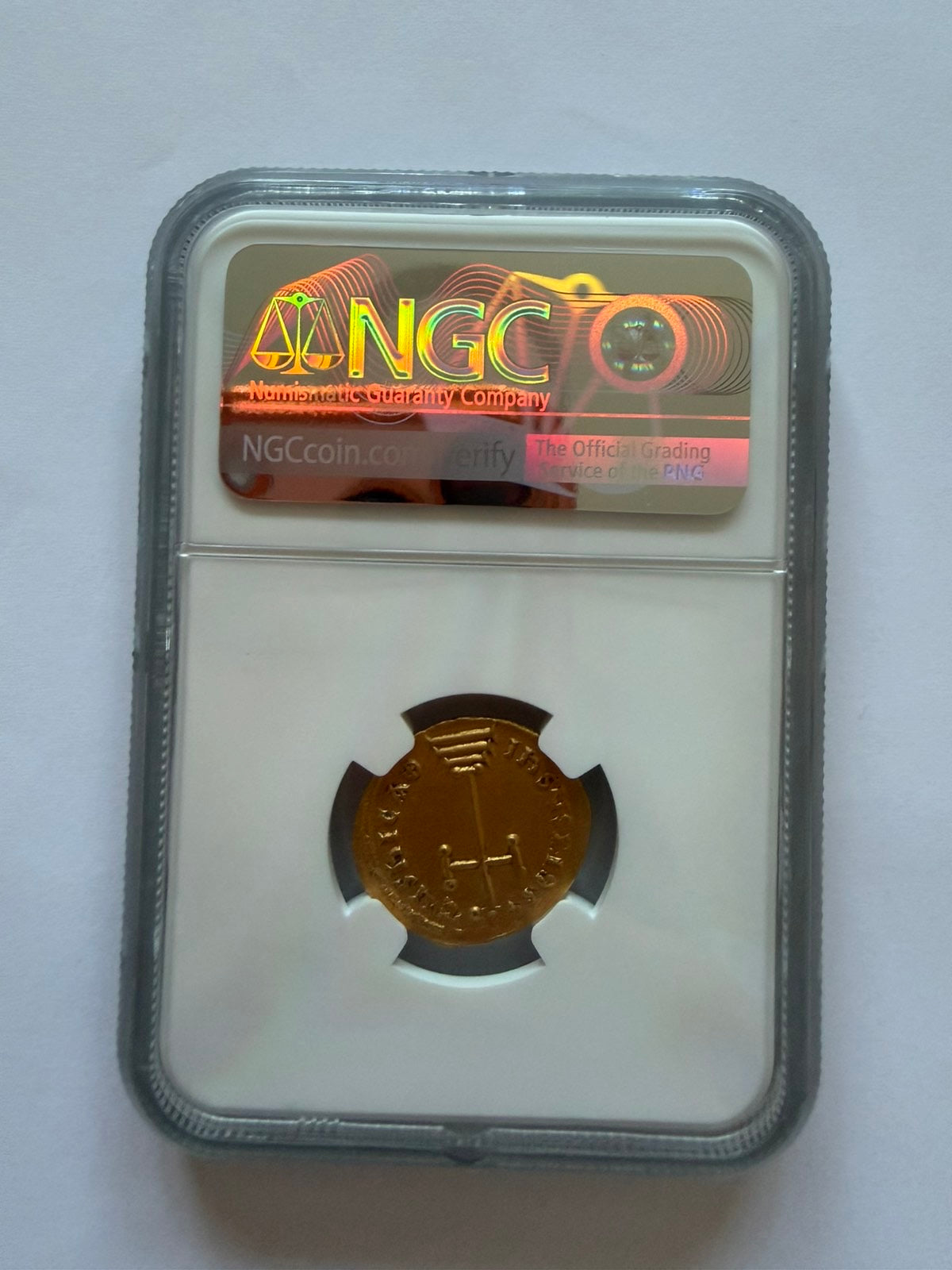 NGC"Ch AU" 4/5- 3/5 Nicephorus I, AD 802-811 Byzantine Empire Gold AV Solidus