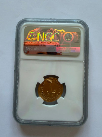 Nicephorus I Gold AV Solidus, AD 802–811 — NGC Ch AU