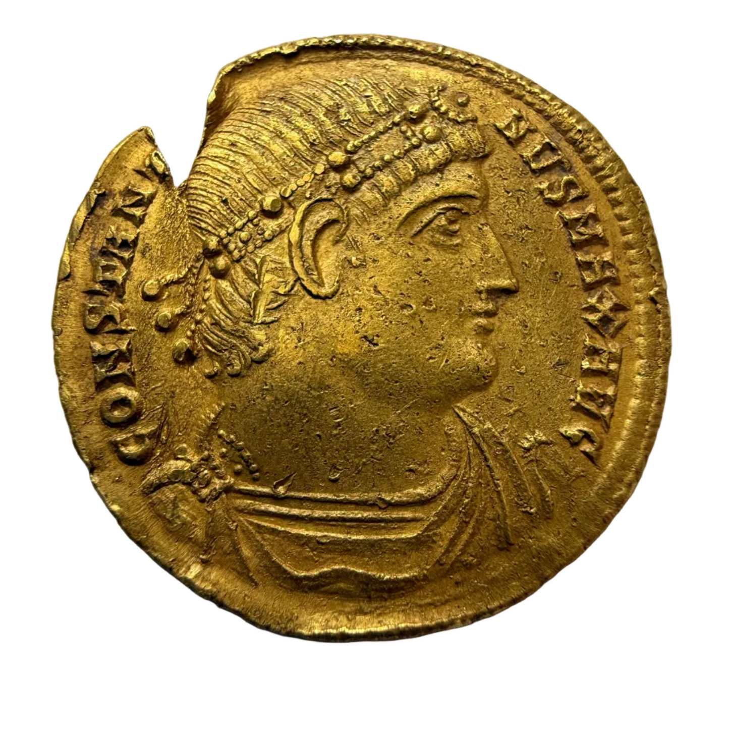 Constantine I. AD 307/310-337. AV Solidus, Rare!