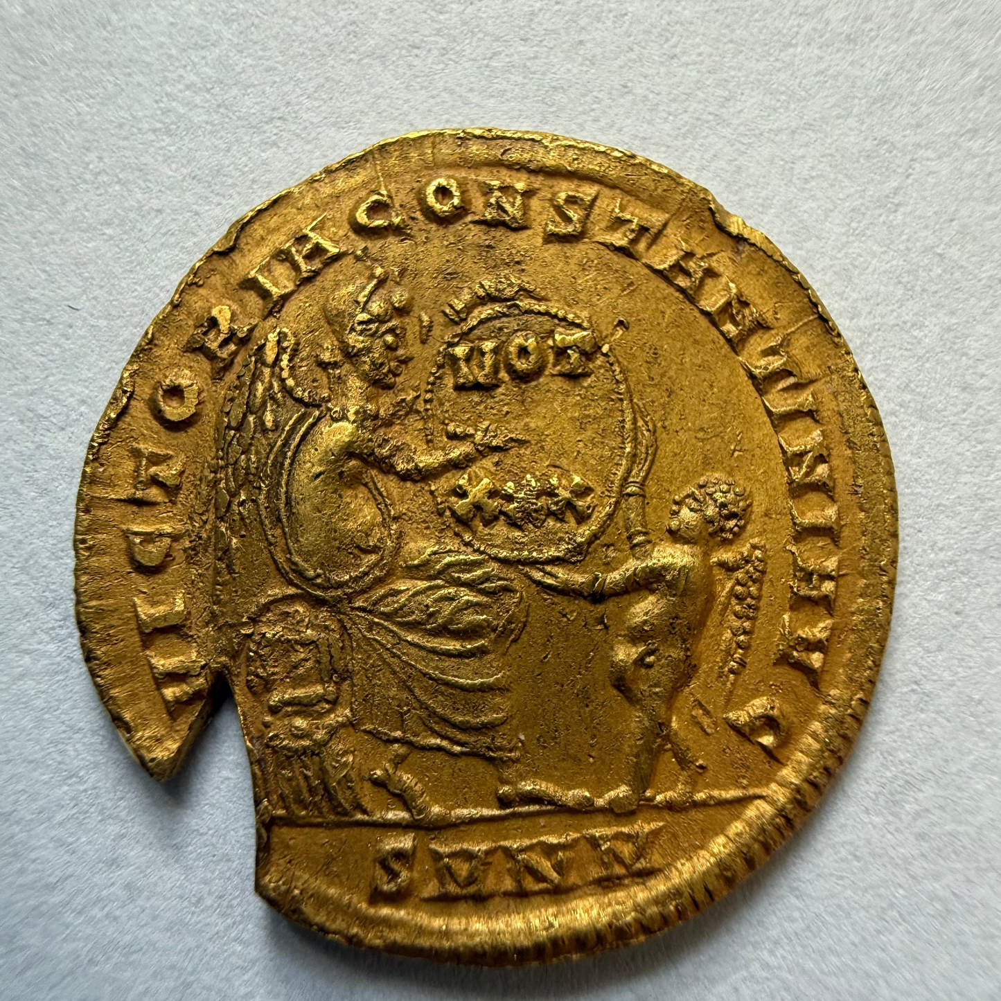 Constantine I. AD 307/310-337. AV Solidus, Rare!