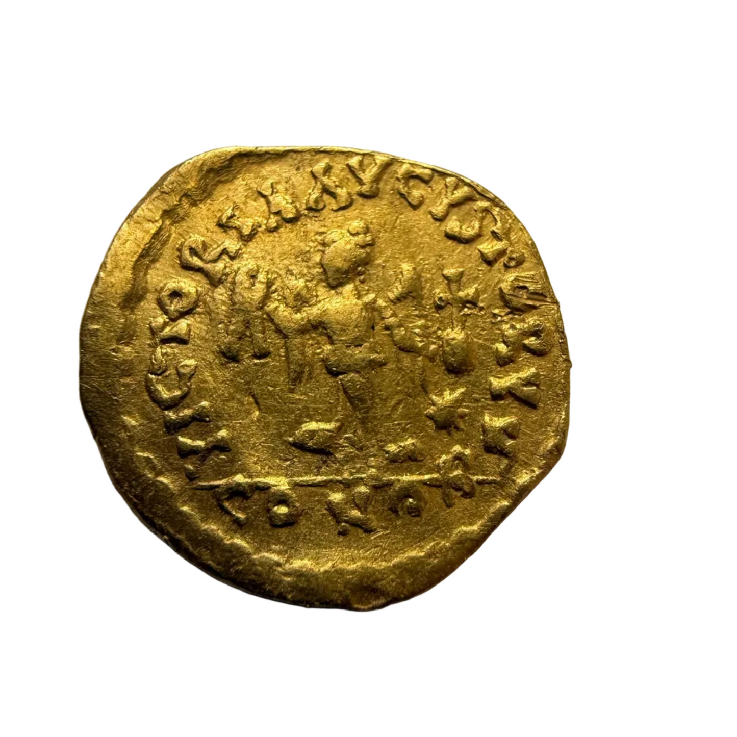 Zeno AV Tremissis. Second Reign. Constantinople, AD 476-491