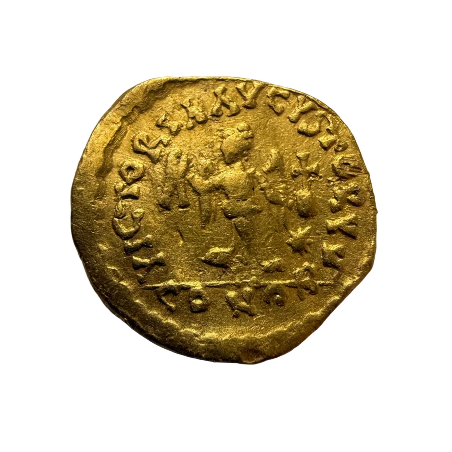 Zeno AV Tremissis. Second Reign. Constantinople, AD 476-491