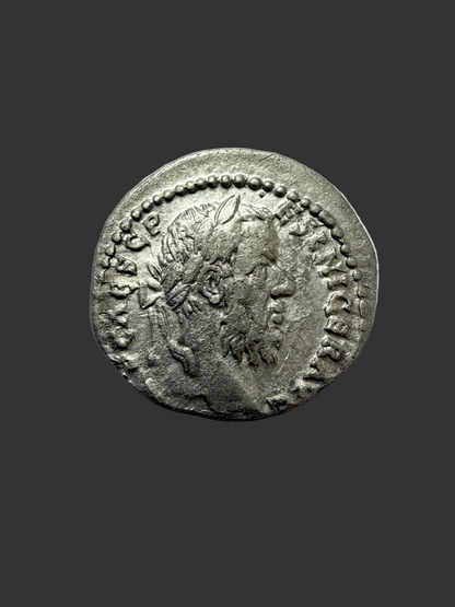 Pescennius Niger AR Denarius, AD 193–194 — NGC Ch XF