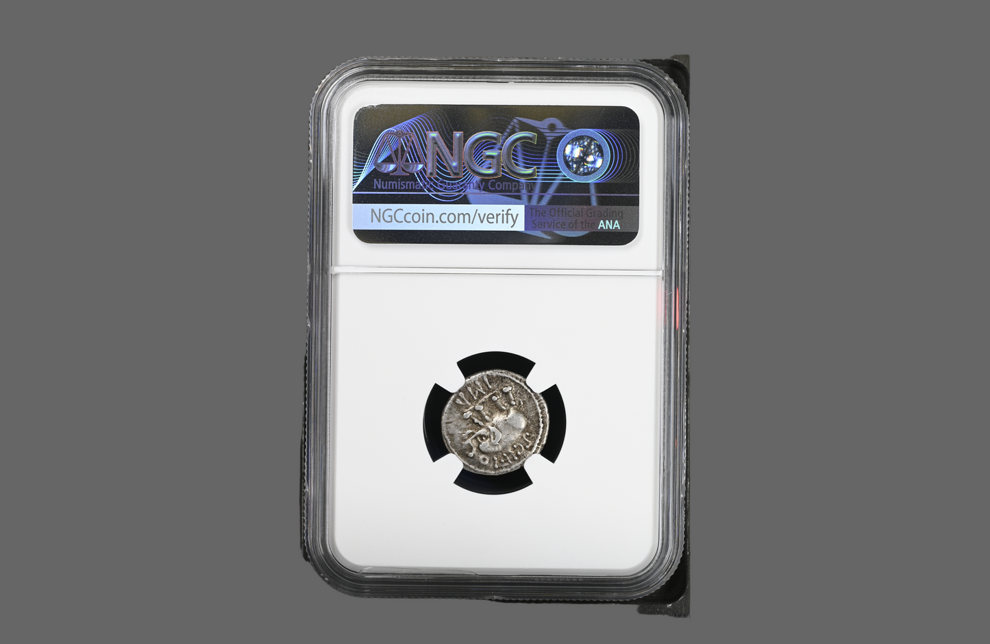 Q. Caecilius Metellus Pius Scipio. 47- Spring 46 BC. AR Denarius