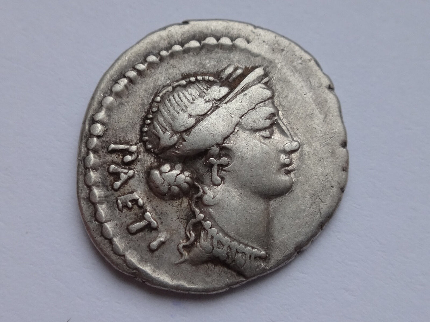 Roman Republic. C. Considius Paetus AR Denarius. Rome, 46 BC. Rome mint.