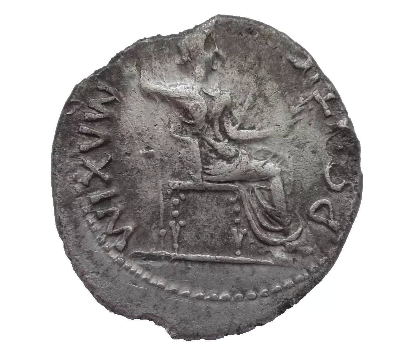 Tiberius. AD 14-37. AR Denarius "Tribute Penny" type.