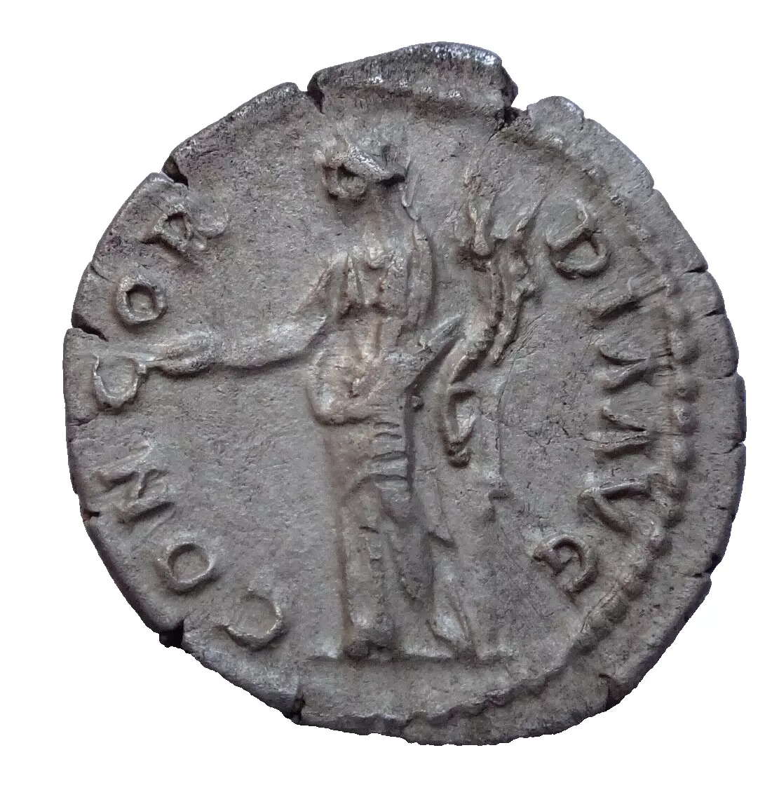 Sabina. Augusta, AD 128-136/7. AR Denarius. Rome mint.