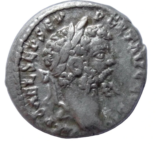 Septimius Severus AD 193-211. Emesa, Denarius AR.