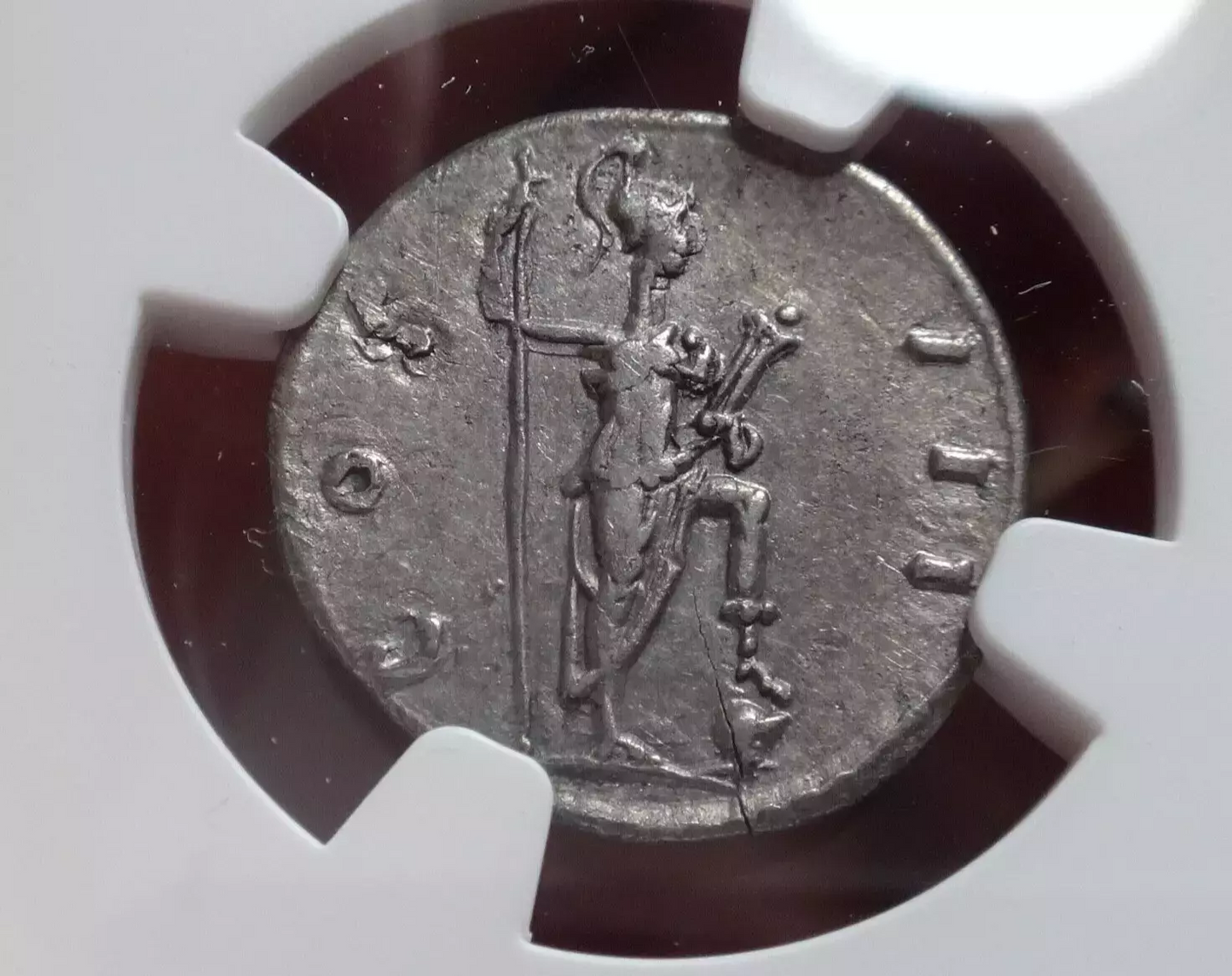 NGC Ch VF 5/5 - 3/5 Fine Style Hadrian, AD 117-138 AR Denarius, Very Rare!