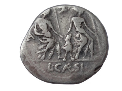 Lucius Caesius, 112-111 BC. Rome. AR Denarius