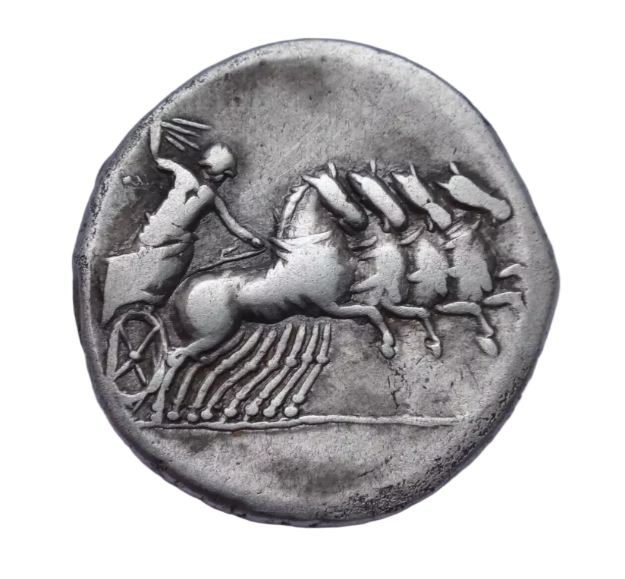 Anonymous. Circa 86 BC. AR Denarius...