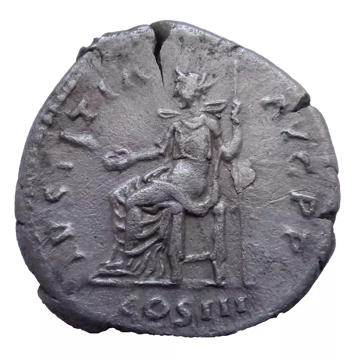 Hadrian. AD 117-138. AR Denarius. Very Rare!