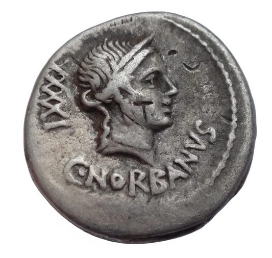 C. Norbanus. 83 BC. AR Denarius. Rome mint