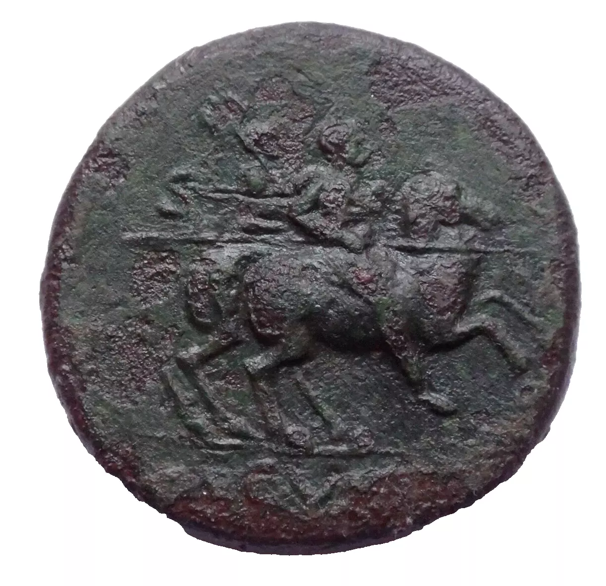 Nero. AD 54-68. Æ Sestertius. Rome mint.