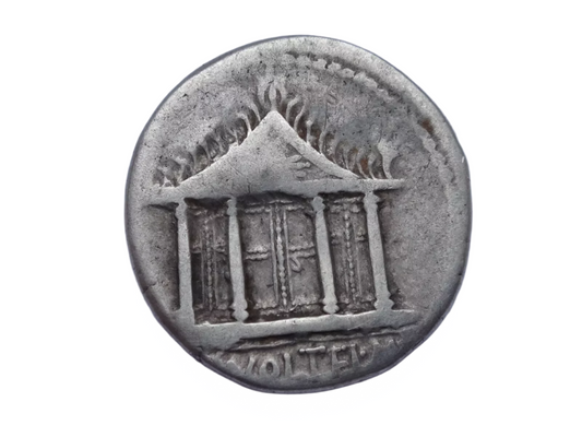 M. Volteius M.f. 78 BC. AR Denarius, Rome mint.