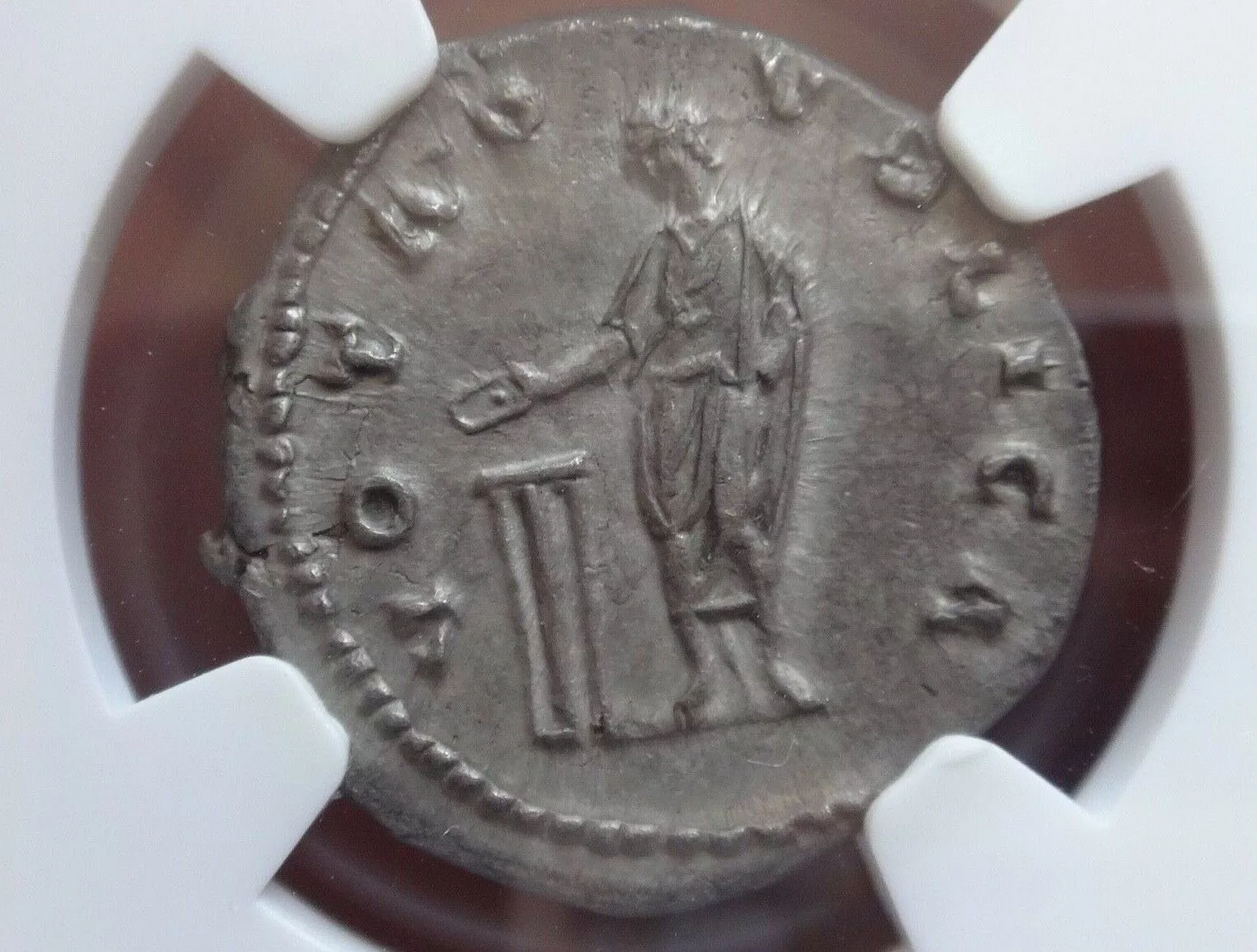 NGC AU 5/5 - 3/5 Hadrian, AD 117-138 AR Denarius