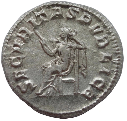 Gordian III, 238-244 AR Denarius.