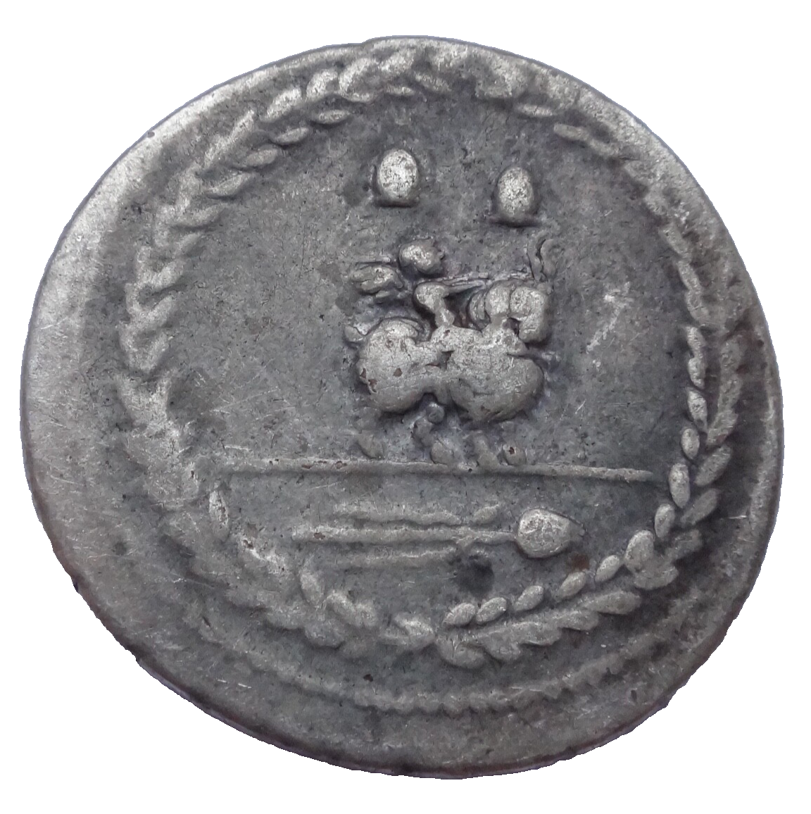 Mn. Fonteius C.f. 85 BC. AR Denarius