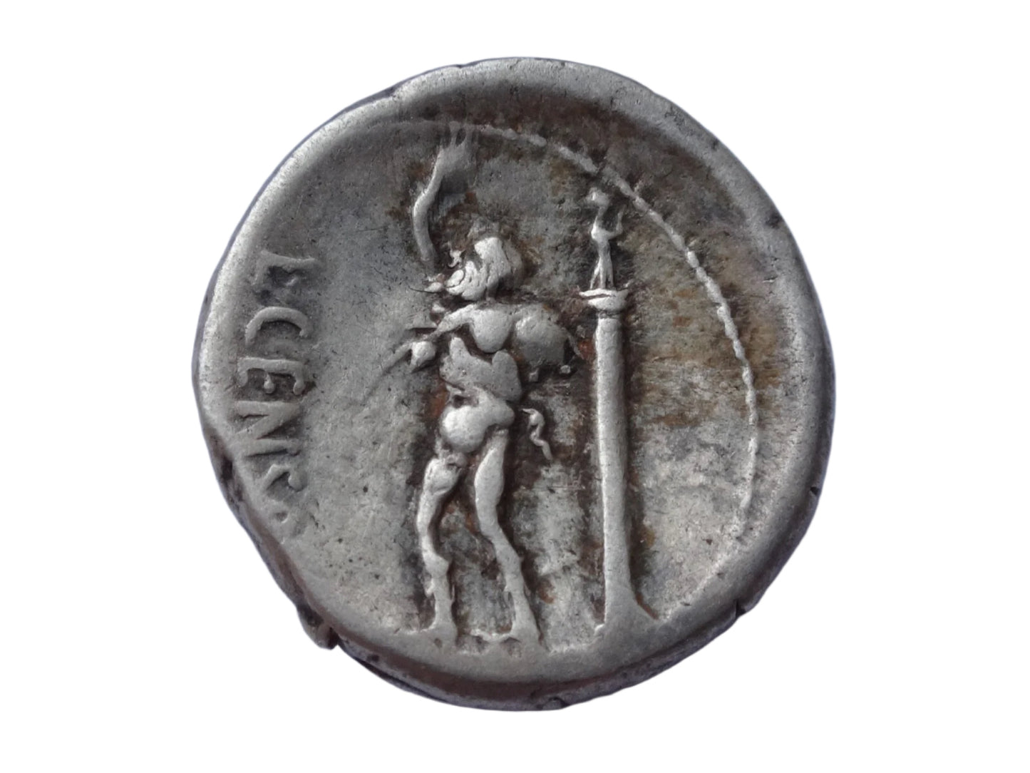 L. Censorinus. 82 BC. AR Denarius.